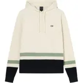 Armani Exchange pour homme. XM002171AF22240M1296 Pull gaufré blanc (XL), Casuel, Coton, Manche longue