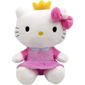 Joy toy Pluszowa Figura Sanrio Hello Kitty Ksiniczka 14 cm - Licencjonowany Produkt