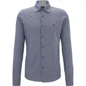 BOSS Mysoft 2 M 10260281 Orange Long Sleeve Shirt Bleu L Homme