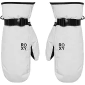 Roxy Jetty Solid Mittens Blanc M Femme
