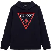 GUESS Sweat marine / rouge / blanc