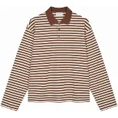 OH APRIL T-shirt 'Jolina' marron / blanc cassé