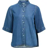 Object Chemisier 'OBJFRAME' bleu denim