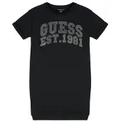 GUESS Robe enfant TERRY DRESS filles - Noir - 8 ans