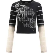 Ed Hardy T-shirt 'Spectrum Skull' noir