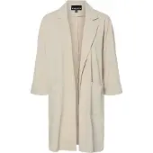 Pieces Manteau en tricot 'PCDAISY' greige