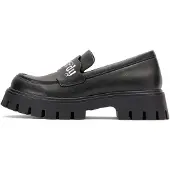Ed Hardy Chaussure basse noir / argent