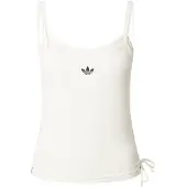 Adidas Originals Layered Sleeveless T-shirt Blanc L Femme