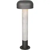 TRIO Lampe de jardin design Fraser gris 54cm