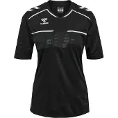 Hummel Referee Short Sleeve T-shirt Noir S Femme
