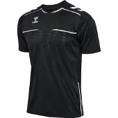 Hummel Referee Short Sleeve T-shirt Noir L Homme