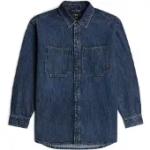 G-Star Chemise 'Relaxed 2-Pocket Shirt' bleu foncé