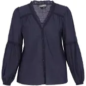Dreimaster Chemisier bleu marine