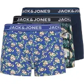 Jack & Jones Boxers bleu / jaune clair / vert foncé / noir