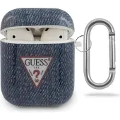 GUESS Guaca2Tpujuldb Airpods 1/2 Covergranatowy/Dark Blue Jeans Collection
