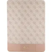 GUESS GUFCP12PS4SGP iPad Pro 12.9" ró?owy/pink 4G Stripe Allover (Apple iPad mini 2021, Apple iPad Pro 12.9 2020), Étui pour tablette, Rose, Pink