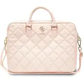 GUESS PU Grained 4G Metal Logo Computer Bag 15/16 - rose (16"), Sac pour notebook, Pink