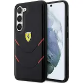 Ferrari Coque rigide Samsung Galaxy S23 , noire avec marquage à chaud