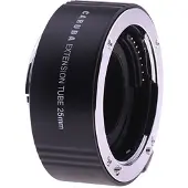 Caruba Tube d'extension 25mm Sony Chrome (Adaptateur macro), Convertisseur d'objectif, Noir