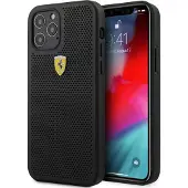 Ferrari Coque rigide On Track noire pour iPhone 12