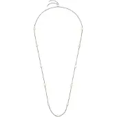 Leonardo Collier Alitia en acier inoxydable, (Acier inoxydable, 95 cm)