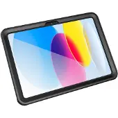 4smarts Coque intégrale pour iPad A16 / 10.9 2022 Étanche 2m Antichoc Active Pro Noir