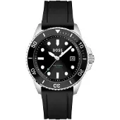 HUGO BOSS Juste le temps Noir Collection Ace - homme