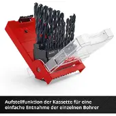 Einhell rond, cassette de rangement incluse) (1, 1,5, 10 mm, 2, 2,5, 3, 3,5, 4, 4,5, 5, 5,5, 6, 6,5, 7, 7,5, 8, 8,5, 9, 9,5)