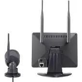 Sygonix SY-6330454 Kit de caméras de surveillance sans fil avec 2 caméras 1280 x 720 pixels 2.4 GHz