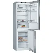 Bosch Serie 6 KGE36AICA, 308 l, SN-T, 14 kg/24h, C, Přihrádka Fresh Zone, Nerezová ocel