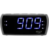 Adler Ad_1121s Clock Radio Noir One Size / EU Plug 220V