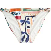 Next Bas de bikini nude / bleu foncé / orange foncé / blanc cassé