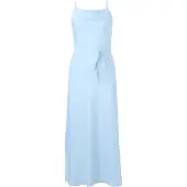 Y.A.S Thea Strap Sleeveless Long Dress Bleu 38 Femme