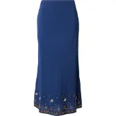 Abercrombie & Fitch Jupe 'RAMADAN' bleu foncé