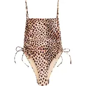 Next Maillot de bain écru / chocolat / noir