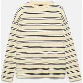 Pull&Bear T-Shirt jaune / noir / blanc