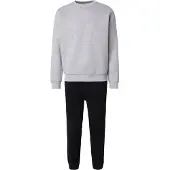 Jack & Jones Survêtement 'JJEBRADLEY' gris / noir
