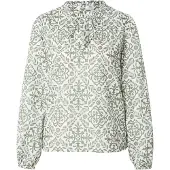 ONLY Chemisier 'ONLROANNE' olive / blanc