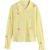 Next Cardigan jaune / mélange de couleurs