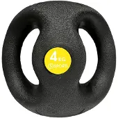 Sporti Medicine Ball With Double Handles Noir 4 kg