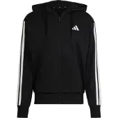 Adidas Veste de survêtement 'Essentials' noir / blanc