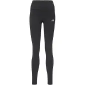 New Balance High Rise Legging Femme - Leggings, Noir - Taille M - Poly Jersey