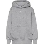 Nike Sweat-shirt 'Phoenix Fleece' gris chiné / blanc