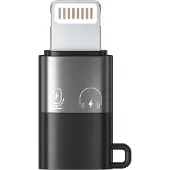 Puluz Adapter OTG USB-C to Lightning PU649B (USB-C, Lightning), Adaptateur pour appareils mobiles, Argent