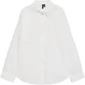 Vero Moda Chemisier 'VMOdona' jaune / blanc