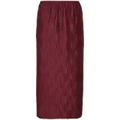 MADELEINE Jupe rouge rubis