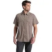 Craghoppers Kiwi Ii Short Sleeve Shirt Marron 3XL Homme