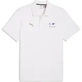 Puma Bmw Mms Ess Short Sleeve Polo Blanc L Homme
