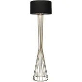 Opviq , AYD-3078, lampadaires, noir, métal, 21 x 38 x 155 cm
