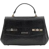 GUESS Sac à bandoulière 'Sac Bandoulière Melinda Triple Comp Black' noir
